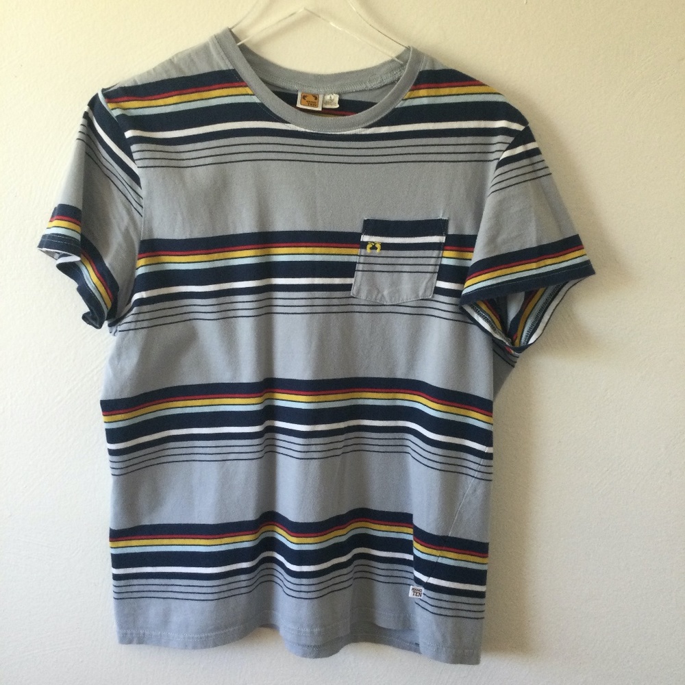 Hang Ten Striped Tee L